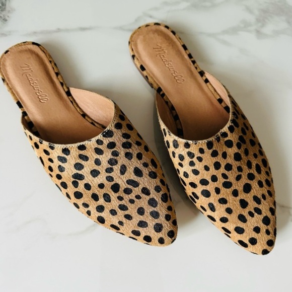 Madewell Remi Mule in Sand Dune
Multi Dotted Calf Hair Sz 8 - Picture 3 of 9